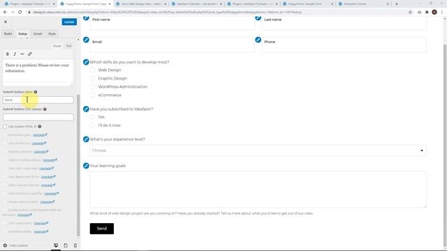 WordPress Form Builder Tutorial | HappyForms Visual Form Builder смотреть онлайн