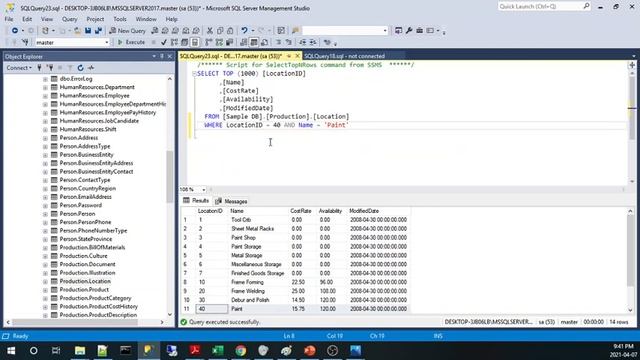 How to Use AND, OR and NOT Operator in SQL Select Query смотреть онлайн