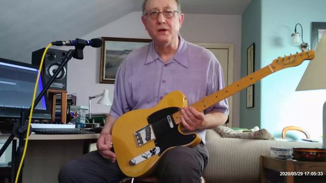 One of very first of the Fender JV Telecasters (April 17, 1982) смотреть онлайн
