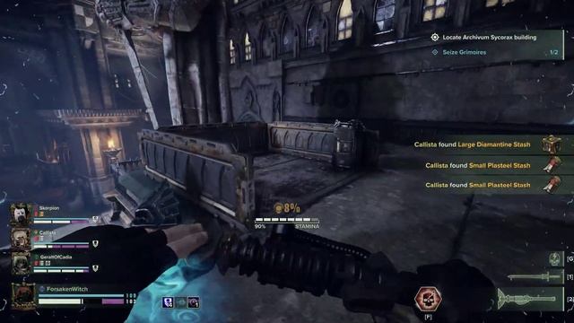 Psyker - Voidstrike Staff - Force Sword - Auric Damnation - Warhammer 40000: Darktide смотреть онлайн