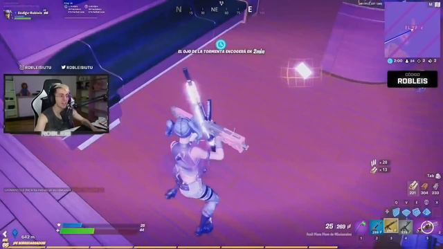 MIS MEJORES CLIPS, MOMENTOS Y RISAS EN FORTNITE 8 | Robleis смотреть онлайн