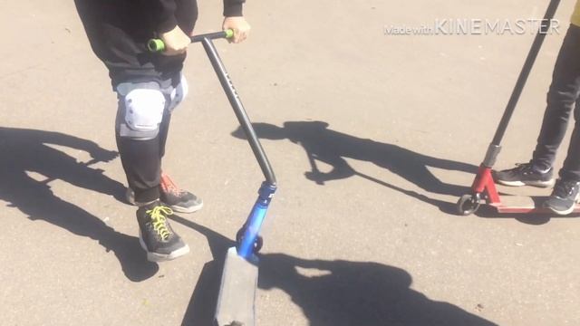 Трюки на самокате и снап руля смотреть онлайн