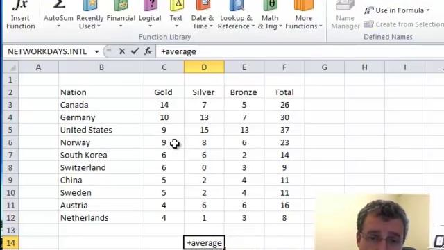 Excel - Find the Intersection - Named Ranges смотреть онлайн