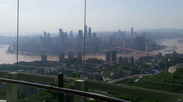 Китай  Чунцин  Панорама города