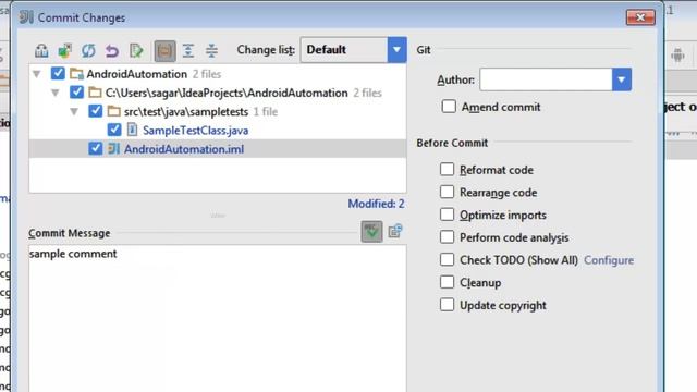 How to commit changes to GIT repository in intellij IDEA смотреть онлайн