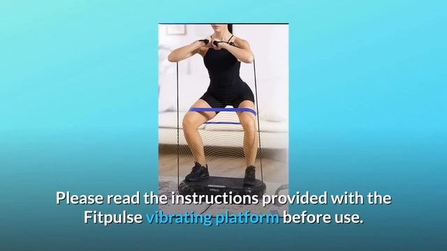 FITPULSE Classic Vibration Plate Exercise Machine Review