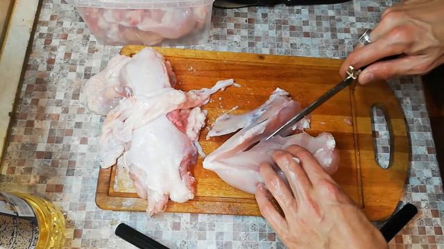 Разделка Курицы. финка НКВД Х12МФ смотреть онлайн
