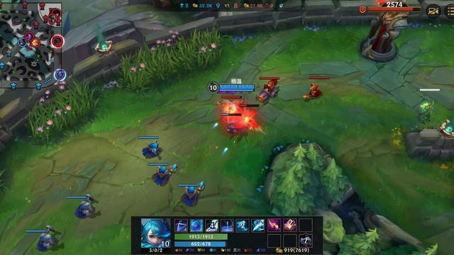 Wild Rift Gwen - Top 1 Gwen Gameplay | SKIN : MYTHMAKER GWEN | Rank Grandmaster смотреть онлайн