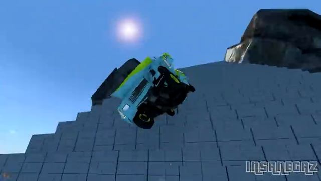 BeamNG Drive The Mystery Machine Crash Testing #63 - Insanegaz