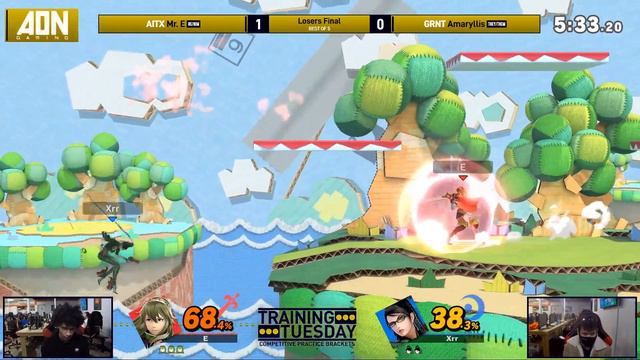 Mr. E (Lucina) vs Amaryllis (Bayonetta) | Training Tuesday #101 Losers Final смотреть онлайн