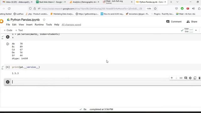 Python Pandas Kya hai - Pandas Basics Introduction and Pandas Series - Hindi Class Recording смотреть онлайн