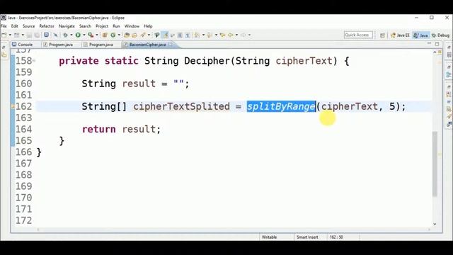 baconian cipher in java смотреть онлайн
