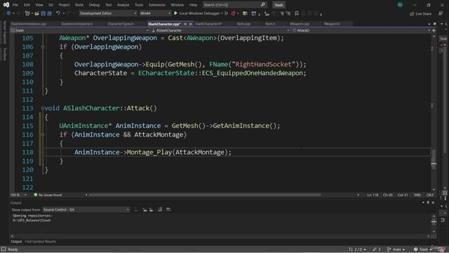 100. Playing Montages from C++ смотреть онлайн