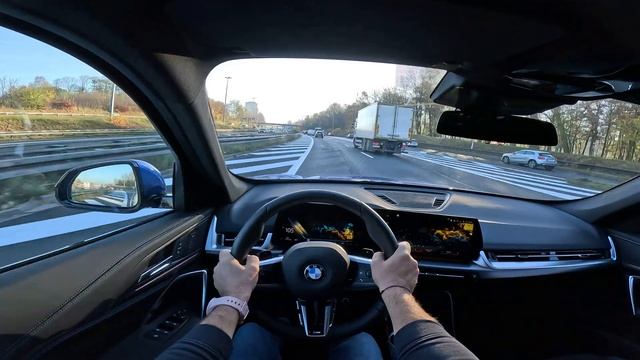 2023 NEW BMW X1 U11 | 1.5 18i 136HP | POV Test Drive смотреть онлайн