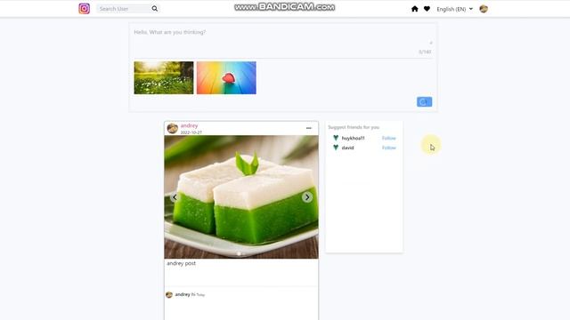 Instagram Clone built in NestJS and VueJS смотреть онлайн