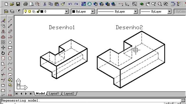 116 AutoCad 2002 Controlando o Trajecado de uma Linha смотреть онлайн