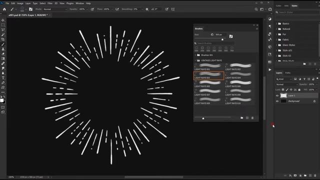 Light Rays Brush 포토샵 브러쉬 무료공유 photoshop brush free sharing смотреть онлайн