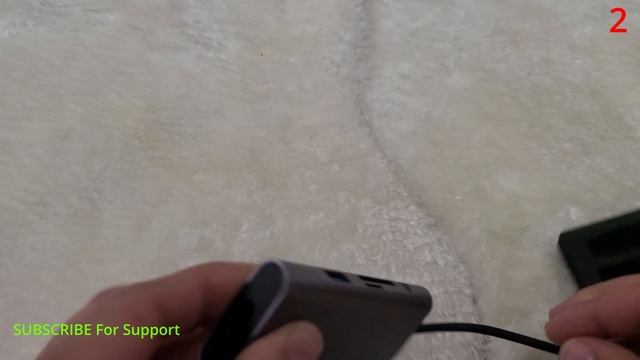 Amazon Review (avoid) USB C Hub HDMI Adapter QGeeM 7 In 1 ,3 USB 3.0 Ports , S\D T\F Card Reader ,