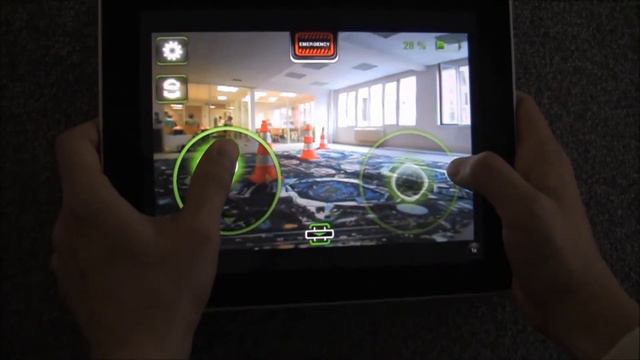 AR.FreeFlight - Parrot AR.Drone Live Camera on iPad смотреть онлайн