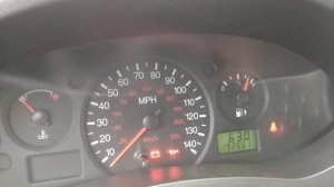 поломка стрелки уровня топлива FORD FOCUS ZX4 2.0 USA