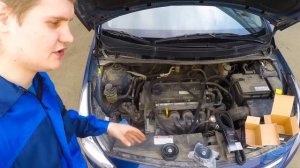 Как заменить приводной ремень и натяжной ролика Huyndai Solaris. Самоделкины