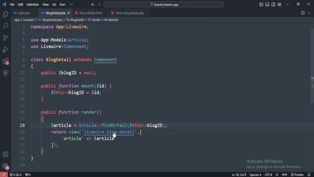 Laravel livewire & filament Web App | #11 Blog Detail | Frontend | PHP Tech Life Hindi смотреть онлайн