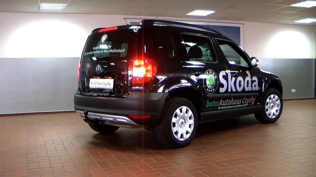 Skoda Yeti 1.2 TSI Active 2011 SchwarzMagic Perleffekt C6008381 www.autohaus.biz/czychy смотреть онлайн