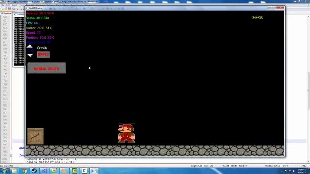 Unoptimized C++ OpenGL 2D Game Engine смотреть онлайн