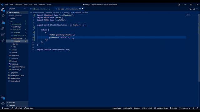 react 4 - contador con botón смотреть онлайн
