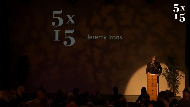 Jeremy Irons: How I approach reading poetry | 5x15 смотреть онлайн
