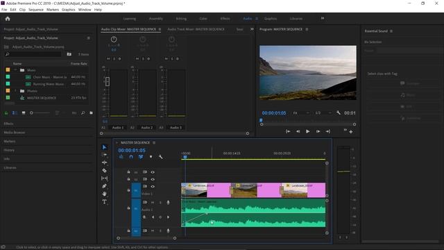 How To Adjust Audio Tracks In Premiere Pro | Advanced Sound Mixing Tutorial | Adobe Creative Cloud