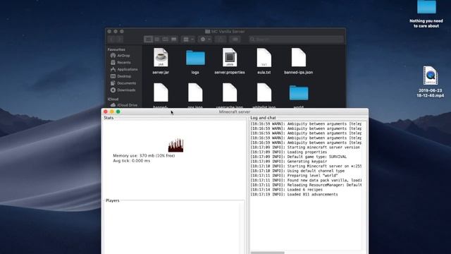 HOW TO MAKE YOUR OWN MINECRAFT SERVER 1.14.2 (On a MAC) June 2019 #1 UMS смотреть онлайн