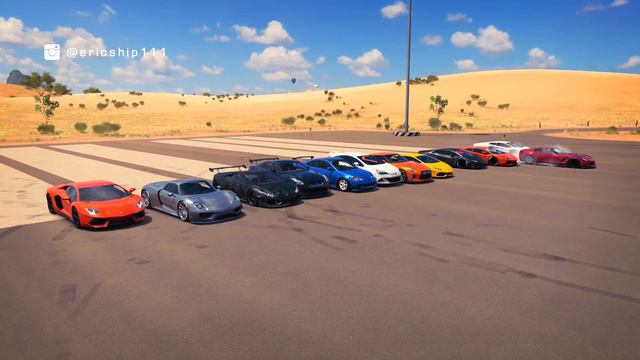 Forza Horizon 3 - [OPEN CLASS] FAVORITE YOUTUBERS SUPERCAR! Subscriber Showcase смотреть онлайн