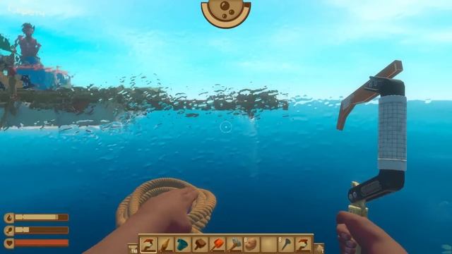 ?МЕНЯ ЧУТЬ НЕ СЪЕЛА АКУЛА в РАФТ ВЫЖИВАНИЕ смотреть онлайн