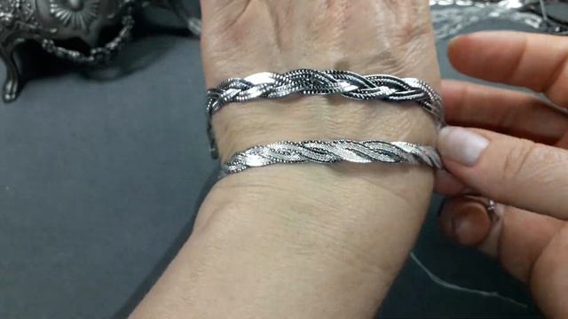 71.Серебряные цепочки и браслеты.Красивые и долгожданные??? смотреть онлайн