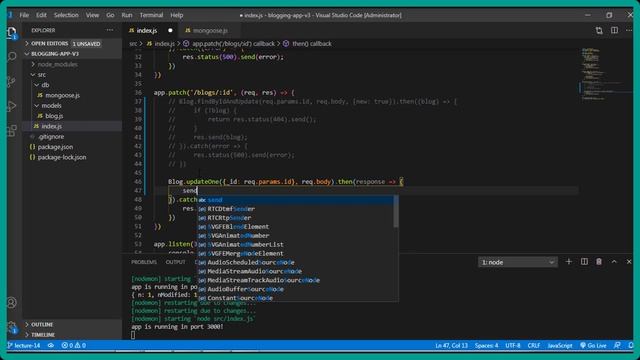 14 - Updating the documents [Part 2] - NodeJS, Express, Mongoose and MongoDB смотреть онлайн