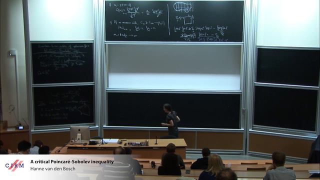 Hanne van den Bosch: A critical Poincaré-Sobolev inequality смотреть онлайн