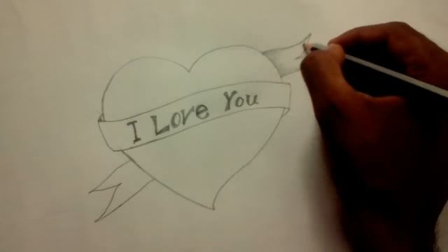How to draw love heart ?@ArtbyAbhijit смотреть онлайн