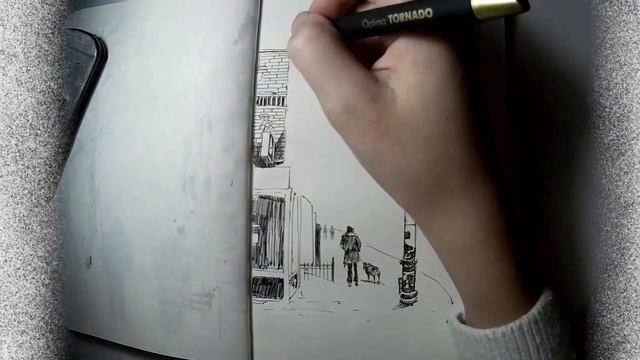"Magic snow" draw / "Волшебный снег" рисунок смотреть онлайн