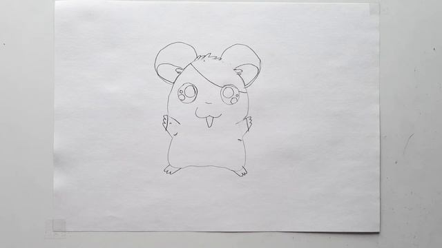 Master Drawing hamster with This Easy Pencil Tutorial for Kids - How to draw a hamster смотреть онлайн