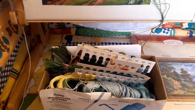 Первый отчет по вышивке от "Золотое руно" Раздолье смотреть онлайн