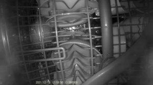 Посудомоечная машина Teka и видео изнутри во время мойки. короткая версия