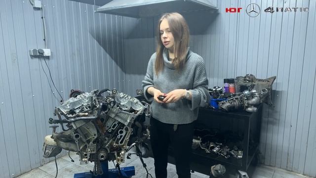 Maybach 222 стук ГРМ M276 замена муфты S Class W222