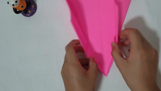 How to make a PAPER AIRPLANE!!! ll Origami Panda смотреть онлайн