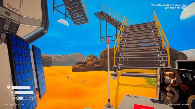 Riding a rocket to ESCAPE the planet!! смотреть онлайн