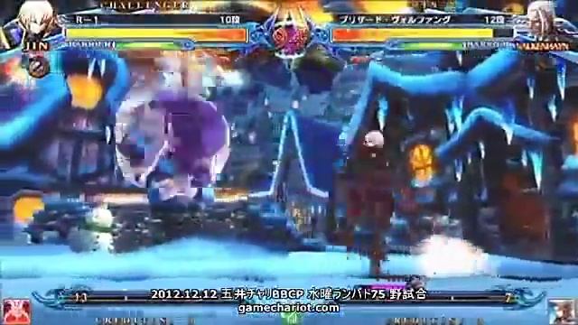 Blazblue Chrono Phantasma Game Chariot Matches смотреть онлайн