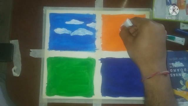 4 type of drawing clouds/easy and simple#painting #drawing смотреть онлайн
