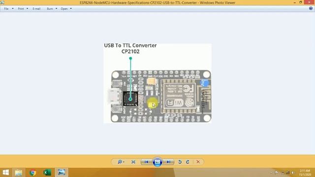 Pin description of Node Mcu essp8266, IOT смотреть онлайн