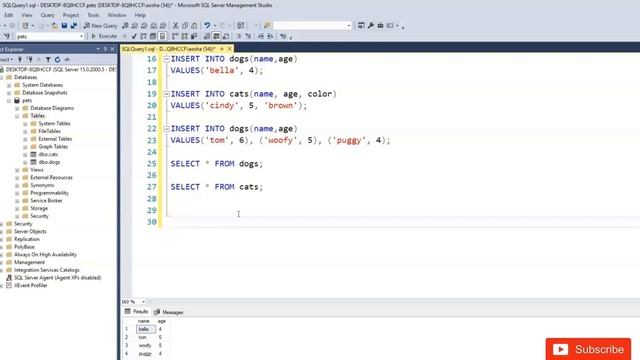 SQL Complete Tutorial in 1 hour смотреть онлайн