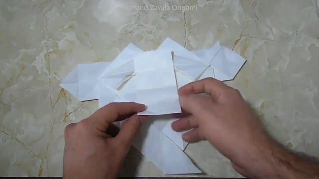 Origami Pegasus 02 Tutorial (Fumiaki Kawahata) 折り紙 ペガサス 馬 оригами учебник Пегас лошадь  Pferd